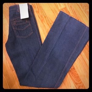 Vintage 60’s 70’s high waisted bellbottom jeans